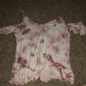 Cold shoulder shirt